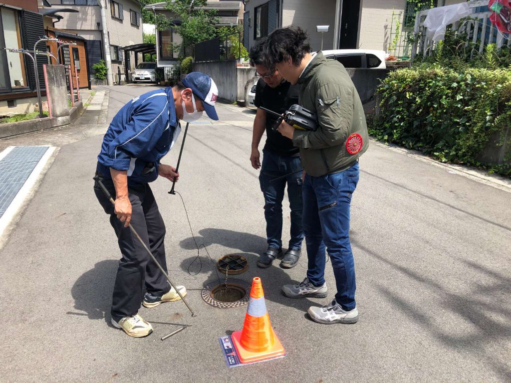 【相関式漏水調査】について。