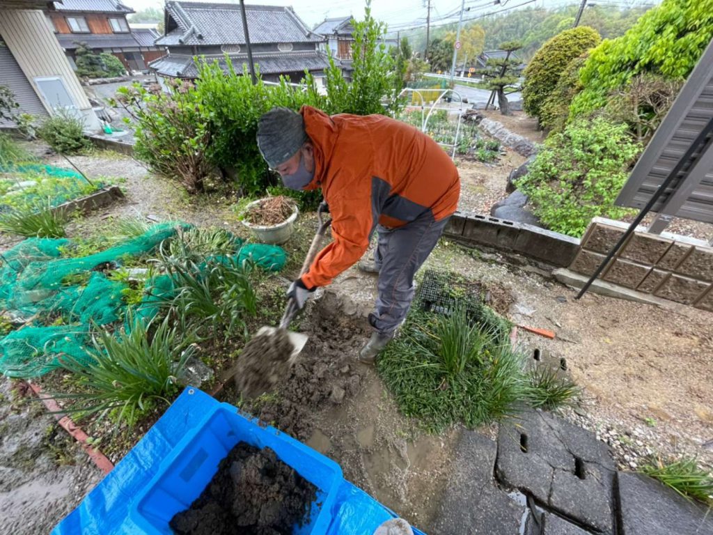 掘削作業