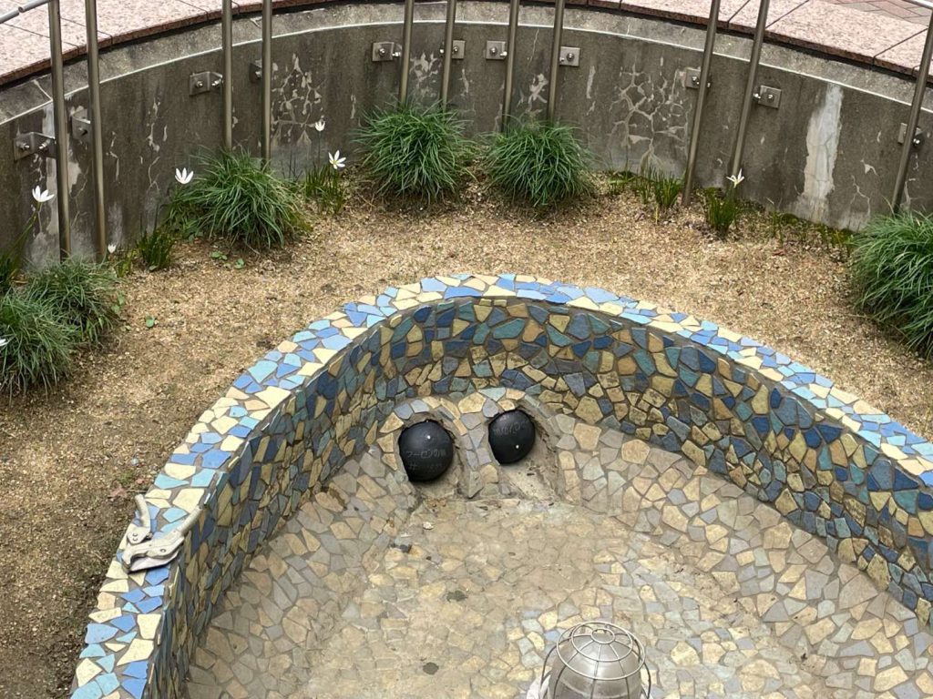 風船設置風景