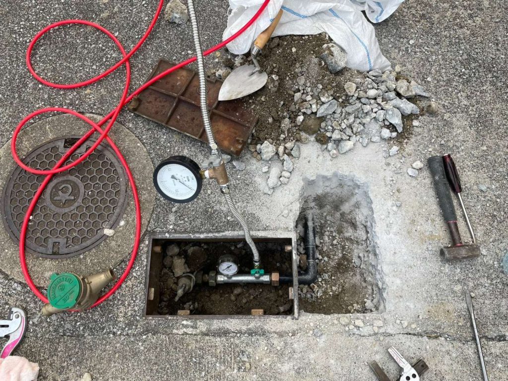 戸建て住宅の【漏水調査】