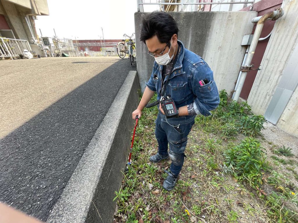 漏水場所の絞り込み