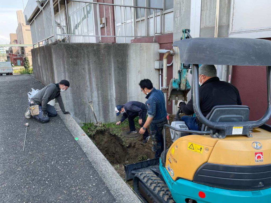 掘削作業