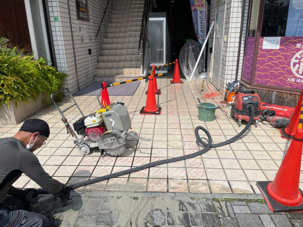 藤井寺市　あの日の続き【給水管引き直し】