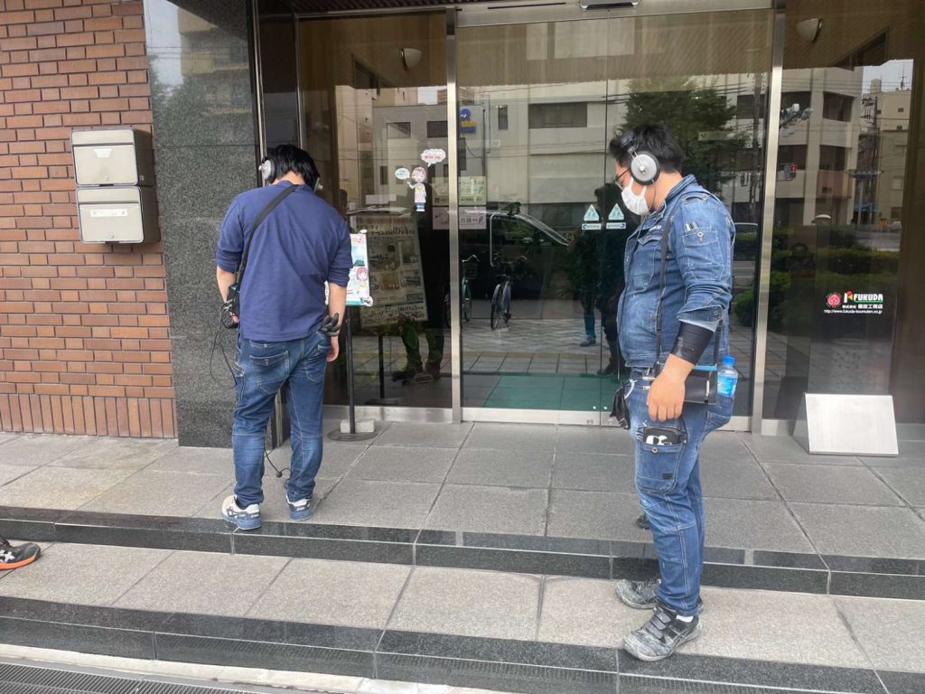 大阪市港区のマンションで【消防設備】の【漏水調査と修繕】