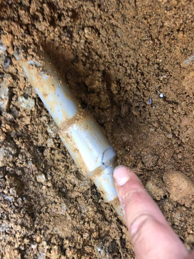 堺市南区の住宅で【漏水調査・修繕】でした！