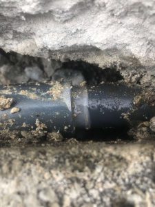 羽曳野市の住宅で【トレーサーガス調査】