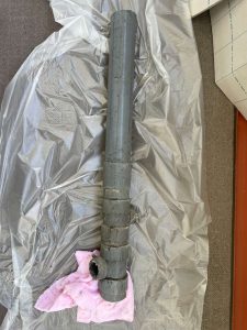 茨木市での【PS内の雑排水縦配管修繕】