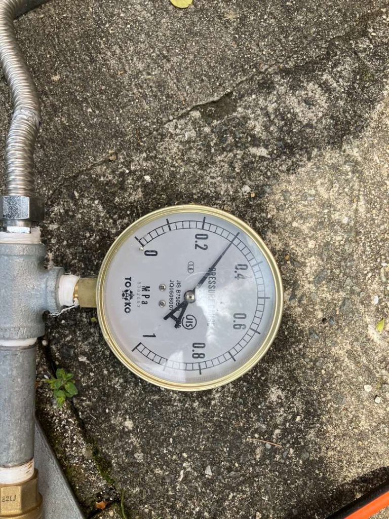 富田林市の漏水調査