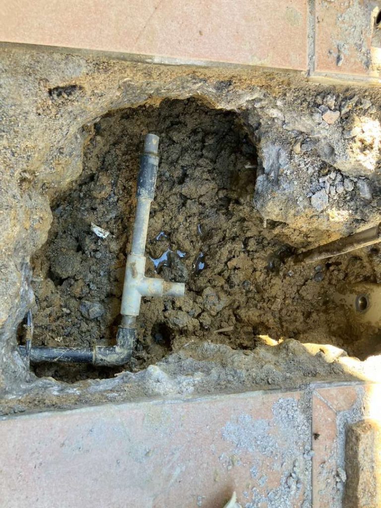 堺市中百舌鳥の漏水調査(修繕)